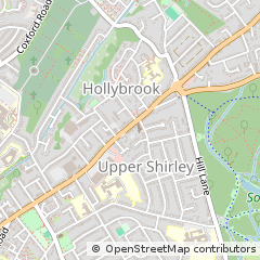 Map of Southampton