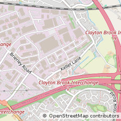 Map of Bamber Bridge, Lancashire