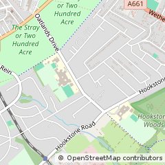 Map of Harrogate, North Yorkshire