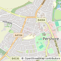Map of Pershore