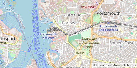 Map of Portsmouth, Hampshire