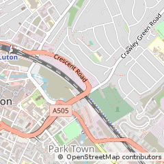 Map of Luton