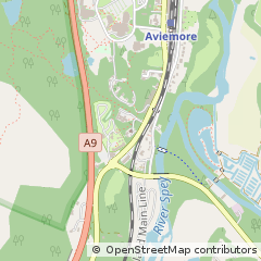 Map of Inverness, Inverness-shire