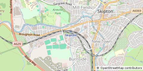 Map of North Yorkshire