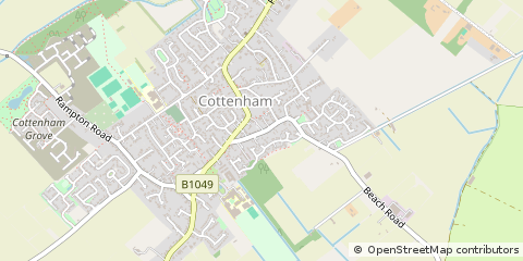 Map of Cambridge, Cambridgeshire