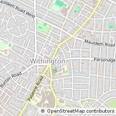 Map of Manchester