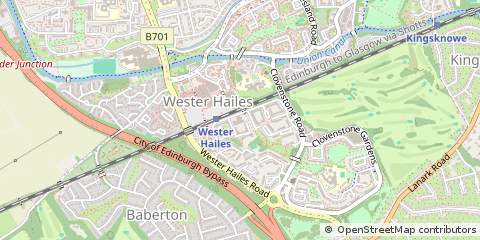 Map of Edinburgh