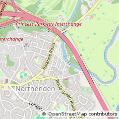 Map of Manchester