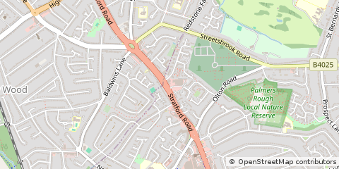 Map of Solihull