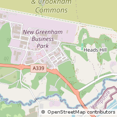 Map of Thatcham