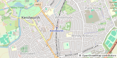 Map of Kenilworth