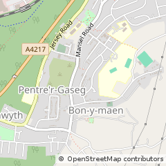 Map of Swansea