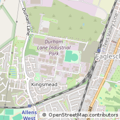 Map of Stockton on Tees