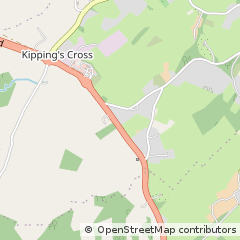 Map of Matfield, Kent