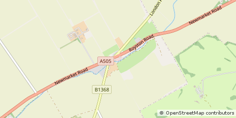 Map of Royston, Cambs