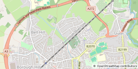 Map of Petersfield