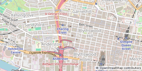 Map of Glasgow