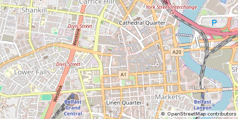 Map of Belfast