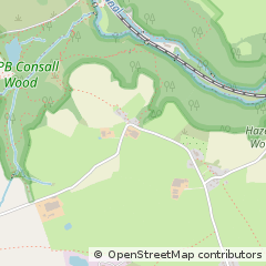 Map of Stoke-on-Trent, Staffordshire