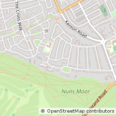 Map of Newcastle Upon Tyne