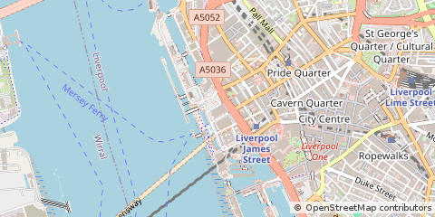 Map of Liverpool