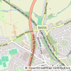 Map of Dronfield