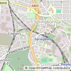 Map of Glasgow