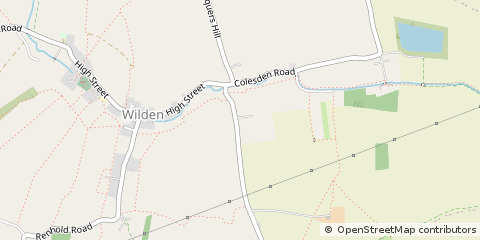 Map of Wilden