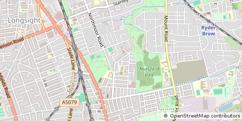 Map of Manchester