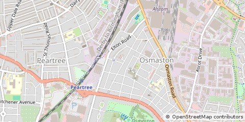 Map of Derby