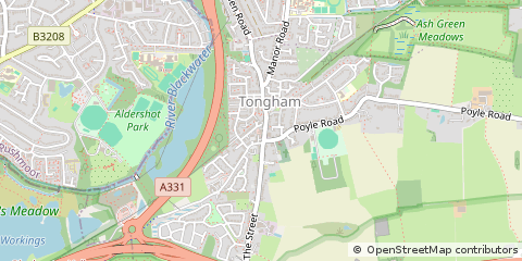 Map of Farnham