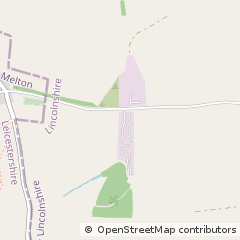 Map of Grantham, Lincolnshire