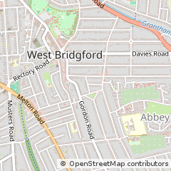 Map of Nottingham