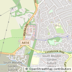 Map of Maldon, Essex