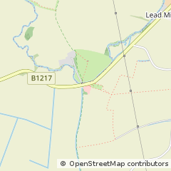 Map of Tadcaster, North Yorkshire