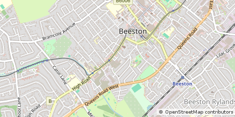 Map of Nottingham