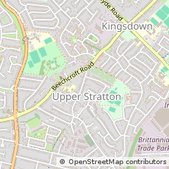 Map of Swindon