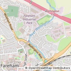 Map of Fareham