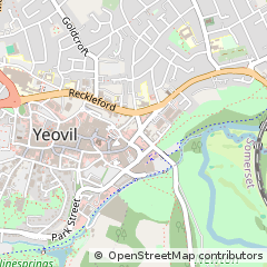 Map of Yeovil, Somerset