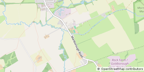 Map of Swindon, Wiltshire