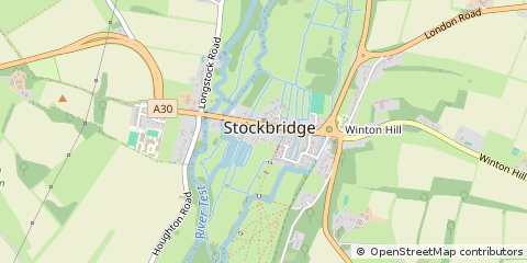 Map of Stockbridge