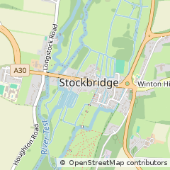 Map of Stockbridge