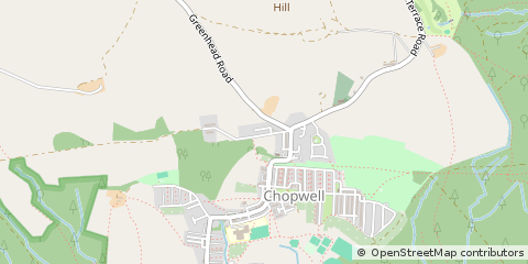 Map of Newcastle Upon Tyne, Tyne and Wear