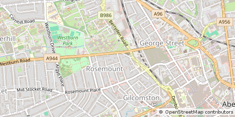 Map of Aberdeen