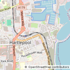 Map of Hartlepool