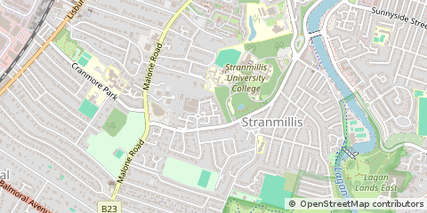 Map of Belfast