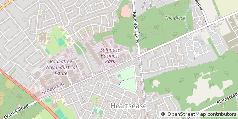 Map of Norwich, Norfolk