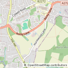 Map of Haywards Heath, West Sussex