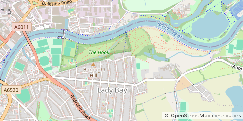 Map of Nottingham