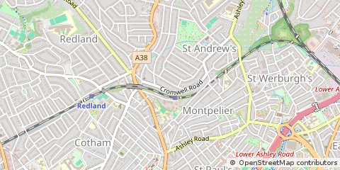 Map of Bristol